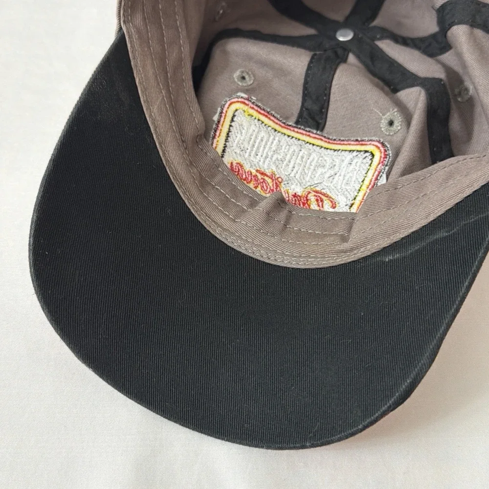 BASS PRO SHOPS Daytona Beach, gray Flame Embroidered, Strapback‎ (A1)